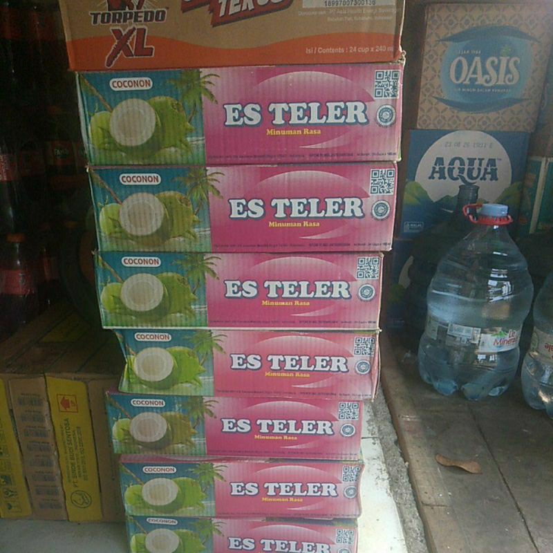 

Minuman Es Teller coconon isi 24 cup