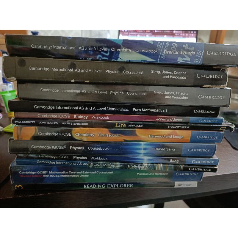 [Preloved] Cambridge A Level/IGCSE