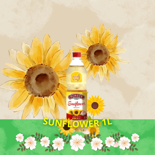 

OLIVE OIL - BORGES SUNFLOWER OIL 1 L