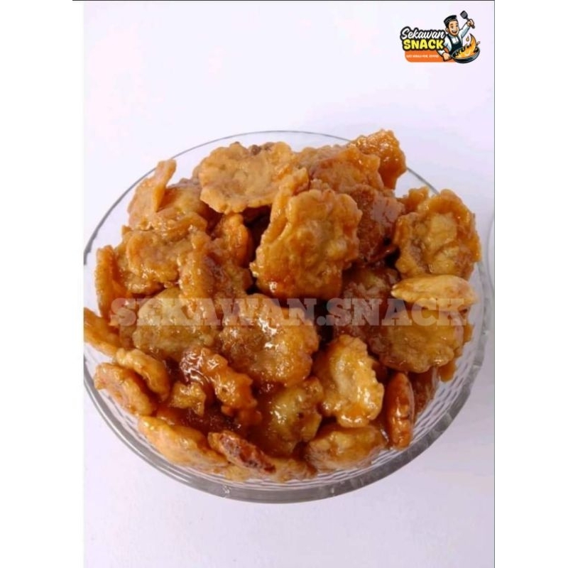 

Emping Manis Caramel|Emping Caramel 500gram|Emping Melinjo Cap AA EMPING