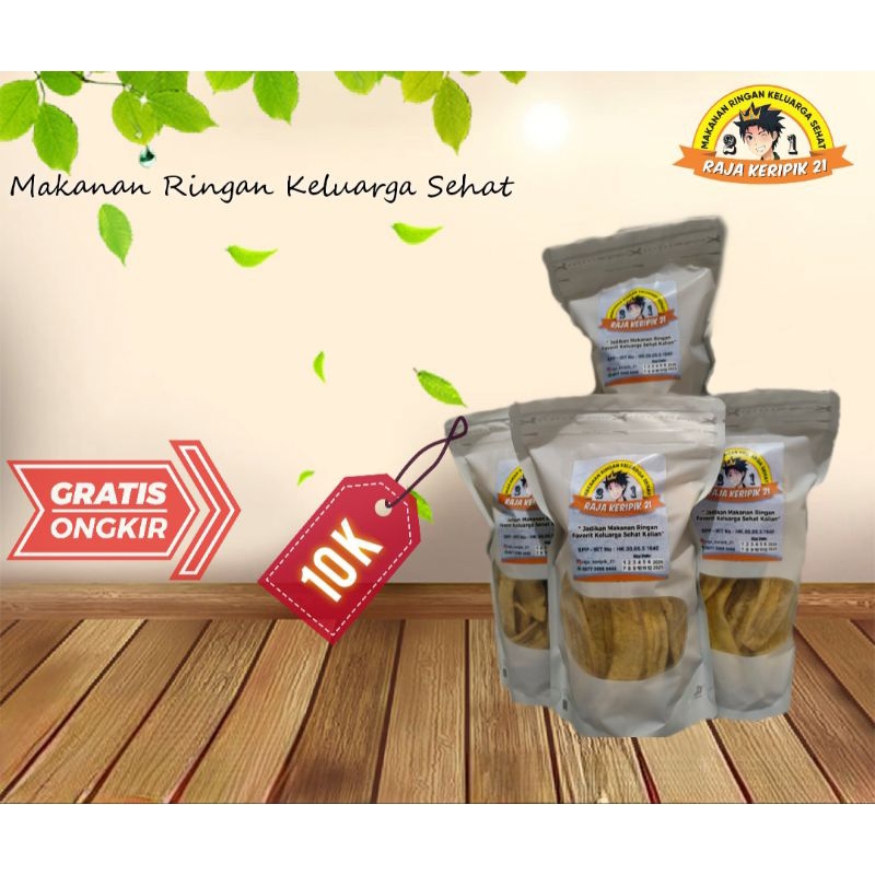 

Keripik Pisang Original enak gurih dan renyah