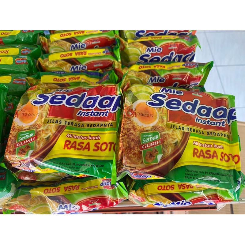 

Mie Instan Sedaap Goreng dan Kuah
