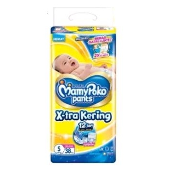 Mamypoko X-Tra Kering Pampers S36,M32,L28,XL26