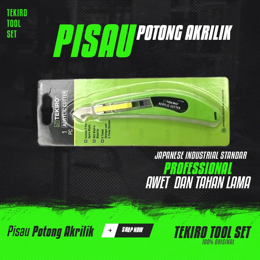 

TEKIRO ACRYLIC CUTTER pisau pemotong akrilik TEKIRO ORIGINAL