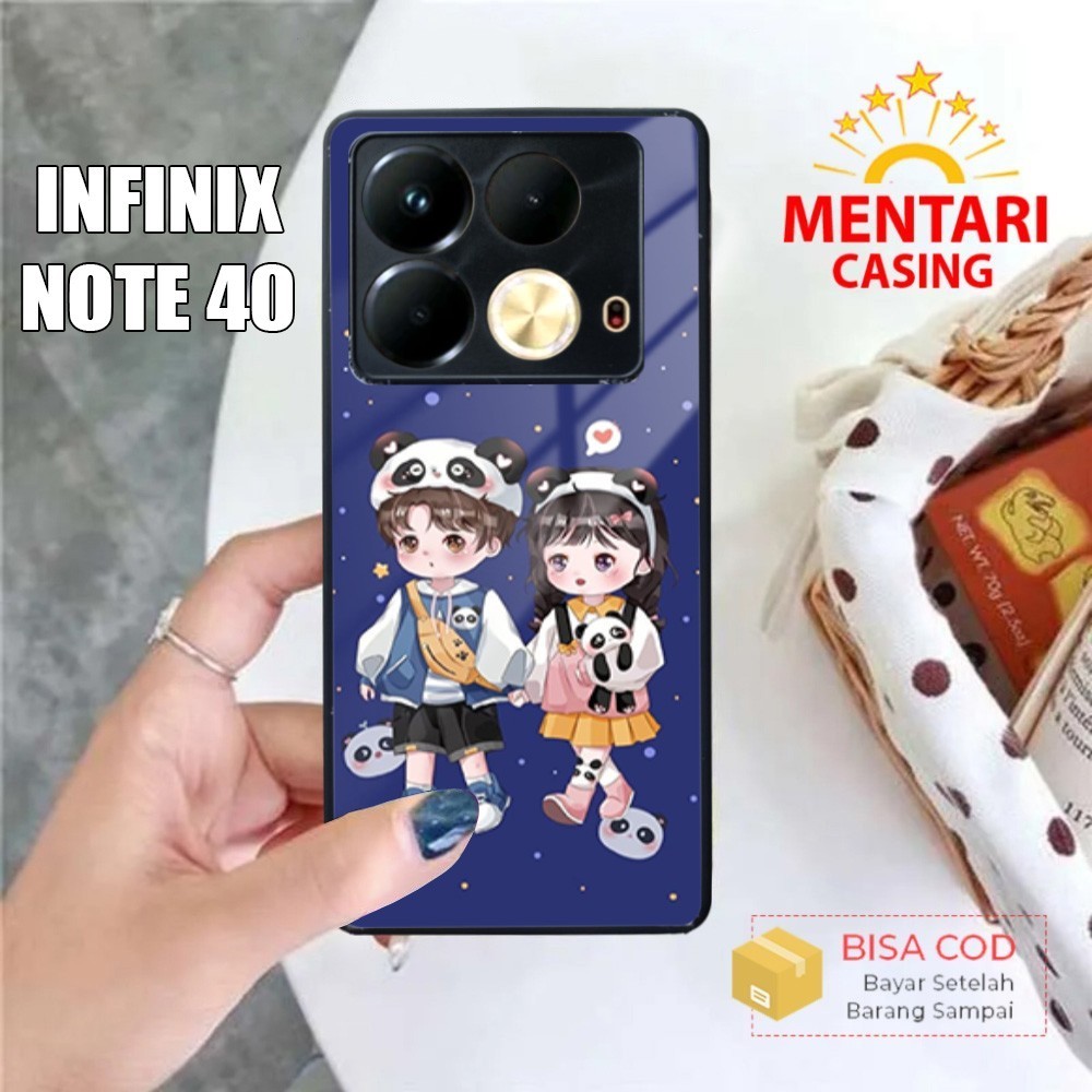 Casing Infinix Note 40  Couple Terbaru Case Infinix Note 40 Cassing Hardcase Softcase Glossy 2d