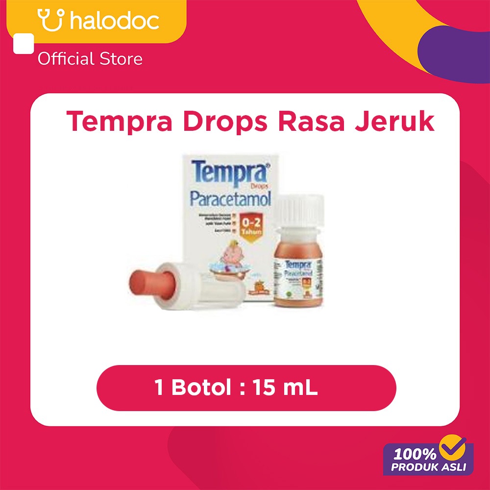 Tempra Drops Rasa Jeruk 15 ml