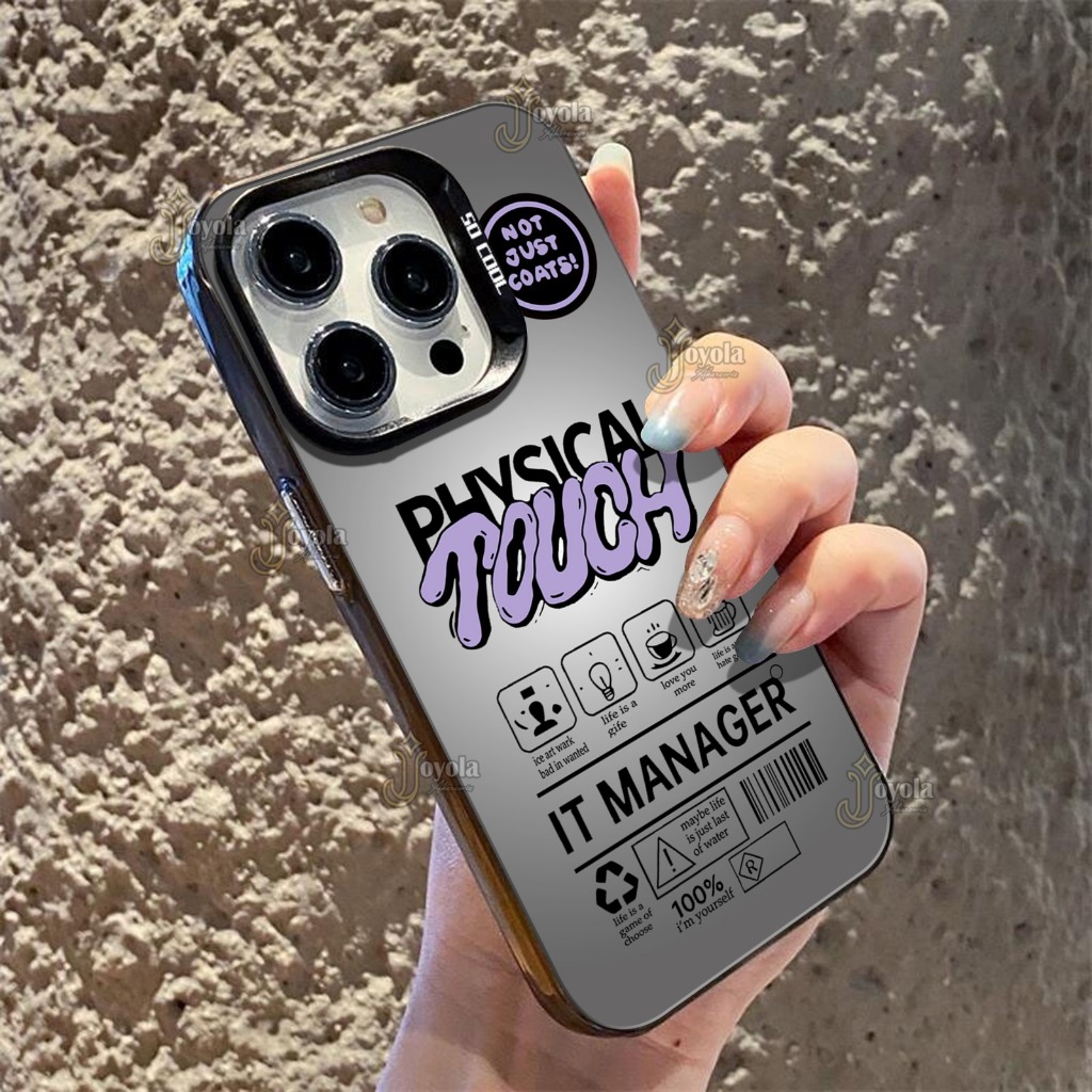 (PSCL01) Case HYBRID Premium matte Hard Casing Hp Realme Popular PSCLTCH Case Untuk Realme C30/C15/C