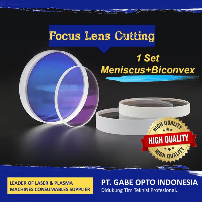 Lensa Focus Laser Cutting Fiber Machine