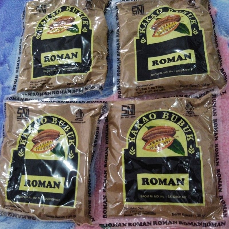 

KAKAO BUBUK ROMAN COKLAT ENAK PERSACHET RP4.000