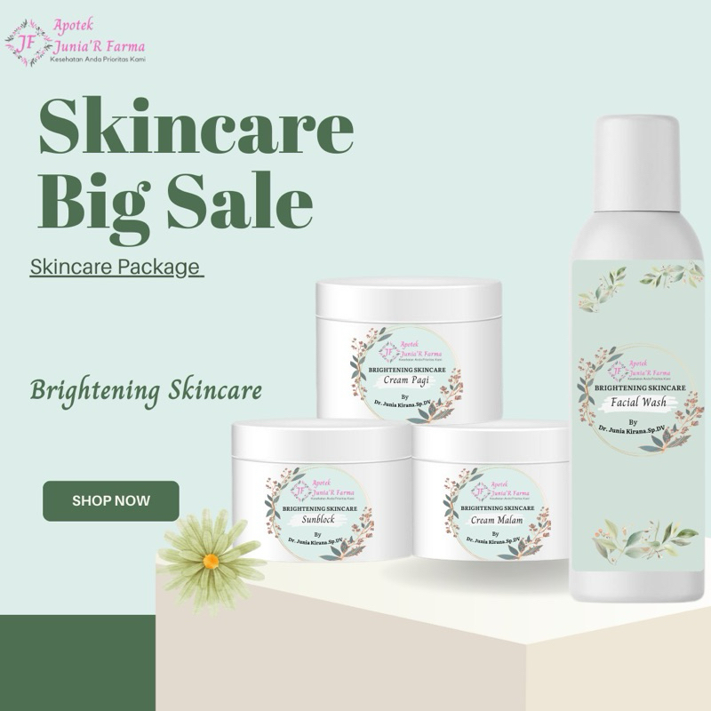 Juniar Farma - Paket Bundling Skincare BIG SALE by Dr Junia Kirana., Sp.Dv, M.Kes