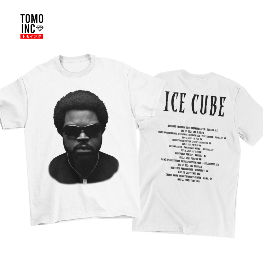 Tomoinc T-Shirt Kaos Ice Cube Vintage