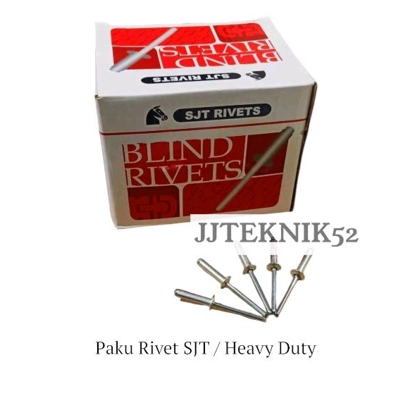 PAKU RIVET SJT UKURAN 675 ( 4.8 MM x 19 MM) / PAKU TEMBAK SJT