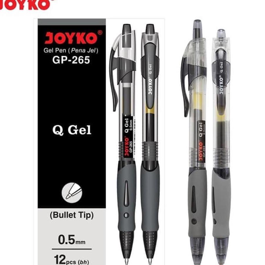 

Pulpen Gel Cetek Q Gel G P265 1pak 12pcs