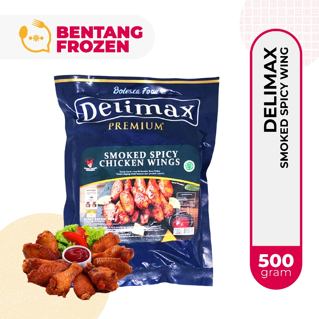 

Delimax Premium Smoked Spicy Wing 500gr