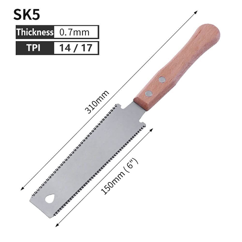 Gergaji Kayu Gerinda Tangan Tepi Ganda Gergaji Kayu Potong Super Tajam Gergaji Kayu Tangan Gergaji