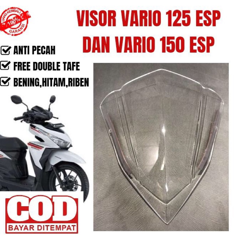 WINDSHIELD WINSIL VISOR MOTOR VARIO 125 ESP DAN VARIO 150 ESP