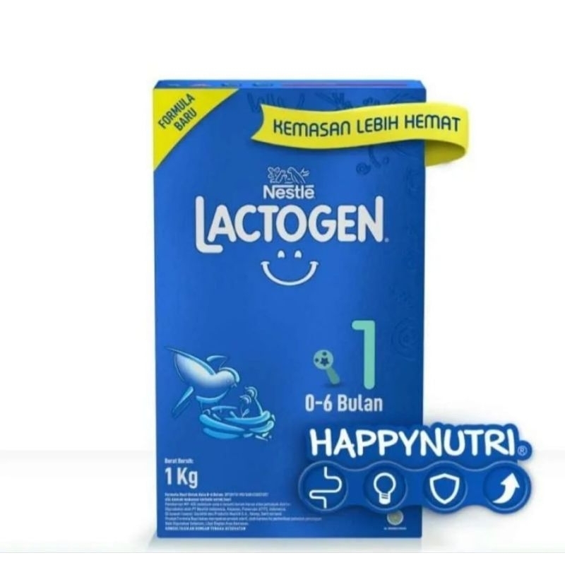 Lactogen 1 0 - 6 Bulan / Lactogen 2 6 - 12 Bulan 1000 gram