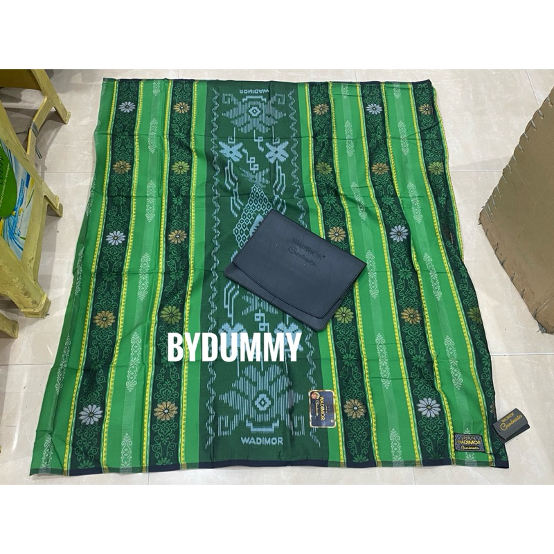 Sarung Wadimor Grandmaster dompet premium warna hijau timbul murah warna hijau II
