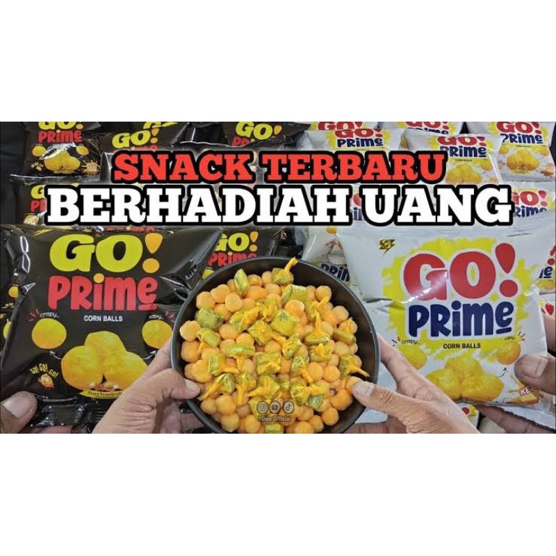 

chiki viral Go Prime berhadiah uang tunai/ 1 renceng(10 pcs)