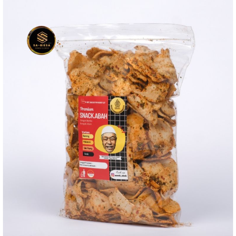 

basreng pedas daun jeruk basreng koin bulat 250 gr