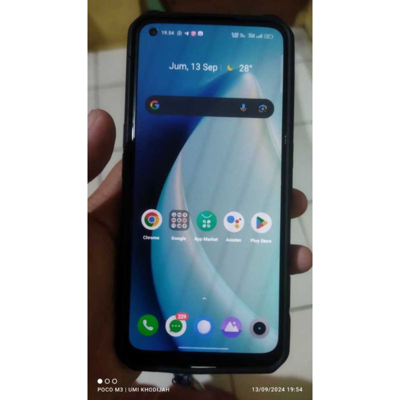 lcd original copotan realme 9pro+ fingerfrint aktip..siap pakai