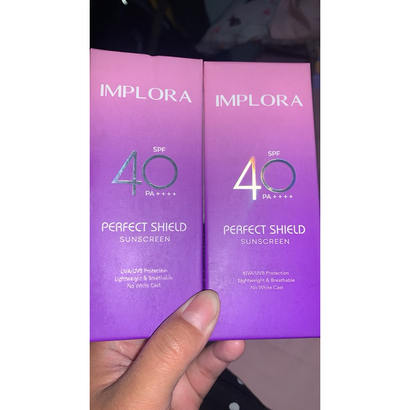 implora perfect shield sunscreen