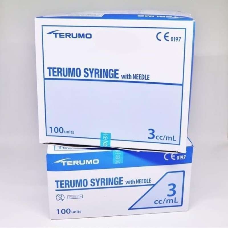 TERUMO 3 CC TERUMO 3 ML SYRINGE SPUIT