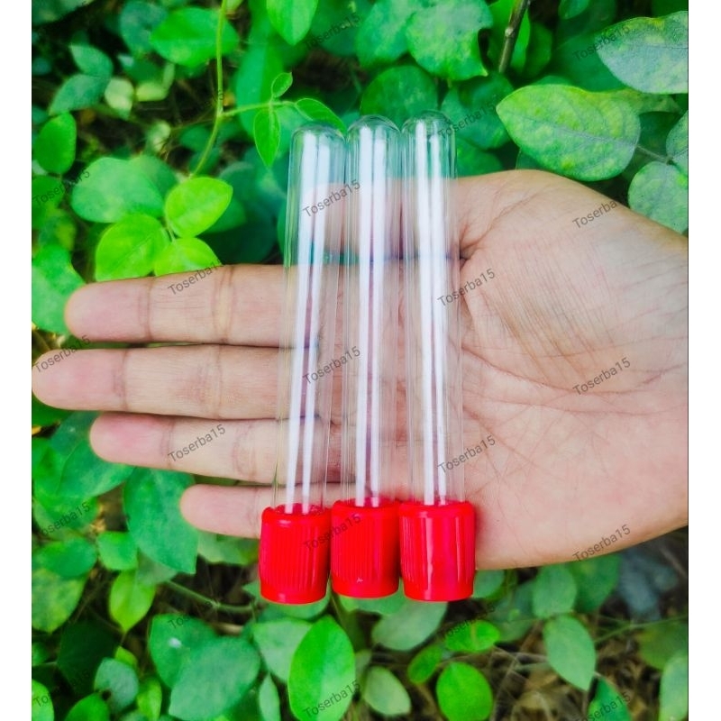 Tabung Reaksi 10ml bahan kaca tahan panas