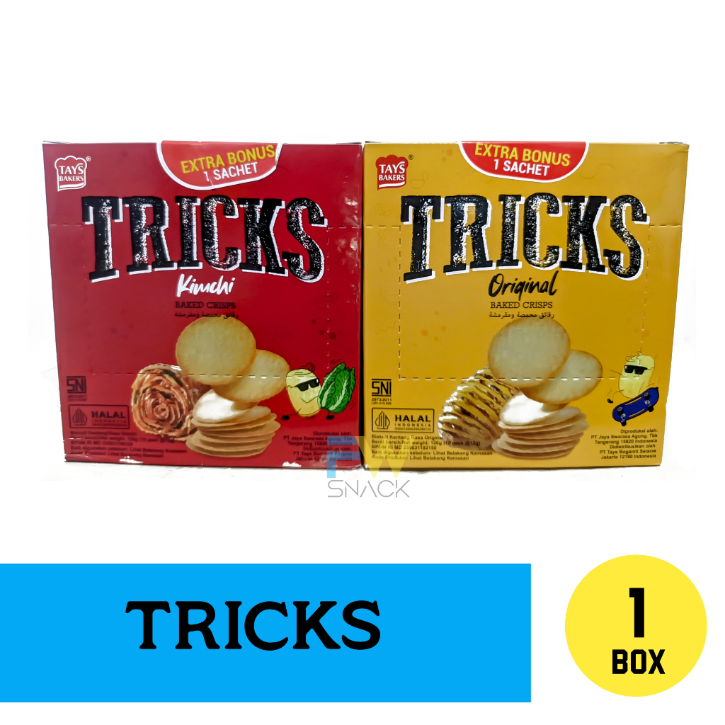 Tricks biskuit kentang potato 1 box