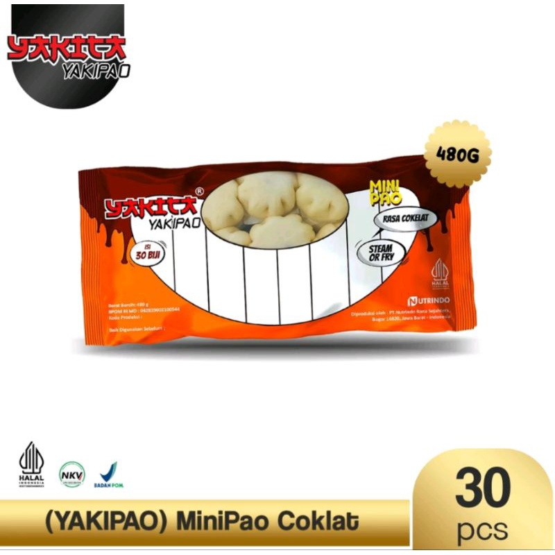

yakipao mini pao rasa coklat isi 30