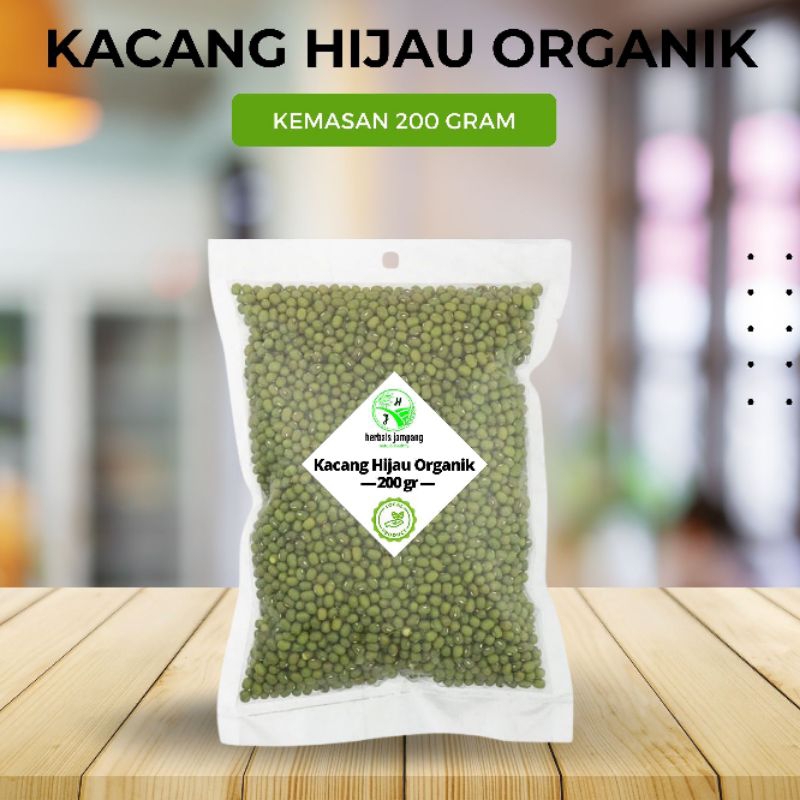 

kacang hijau organik kemasan 200 gram