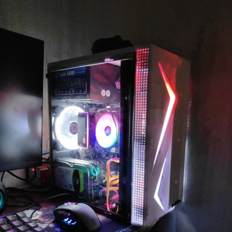 PC Gaming Rakitan murah siap pakai, Intel Core i5 3570,GTX 750Ti ,2x8 Ram DDR3 Windows 11