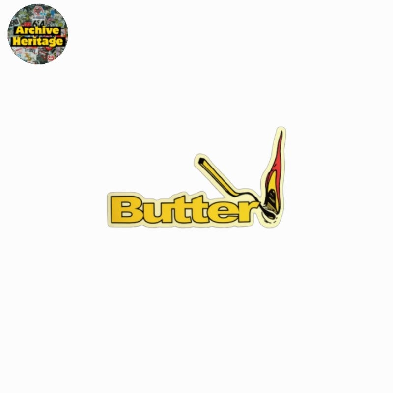 

sticker Butter Goods Match graphics brand clothing streetwear hypebeast stiker