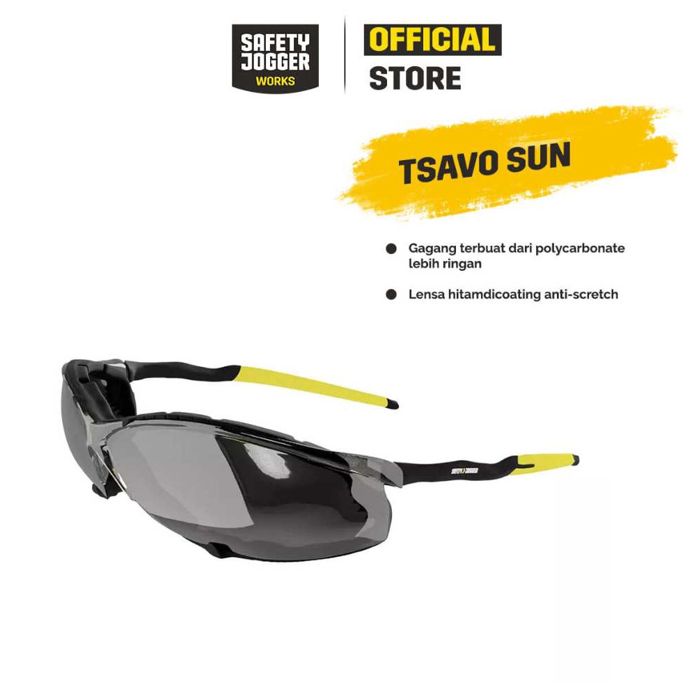 Hot Limited Safety Jogger Works Tsavo Sun Kacamata Safety