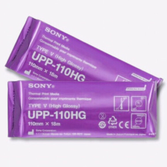 

Sony UPP -110HG Kertas USG Roll Paper Type V High Glossy 110mm X 18M