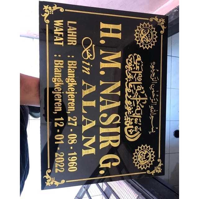 Nisan kuburan muslim TERMURAH 20X30