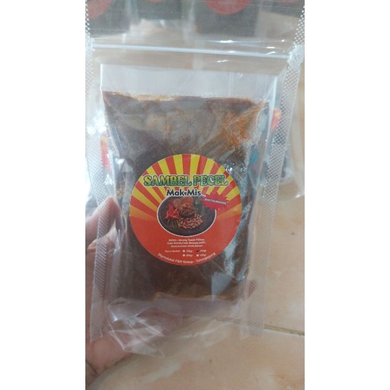 

sambel pecel/bumbu pecel khas tulungagung