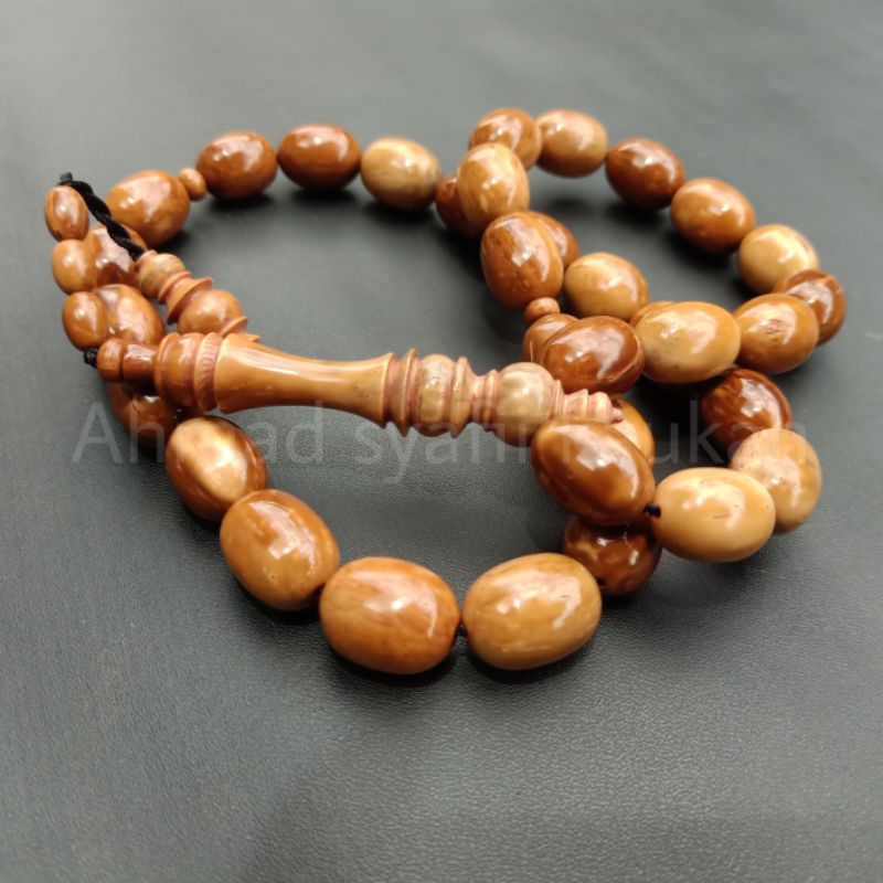 tasbih KAUKAH super premium oval jumbo 13 × 20 mm