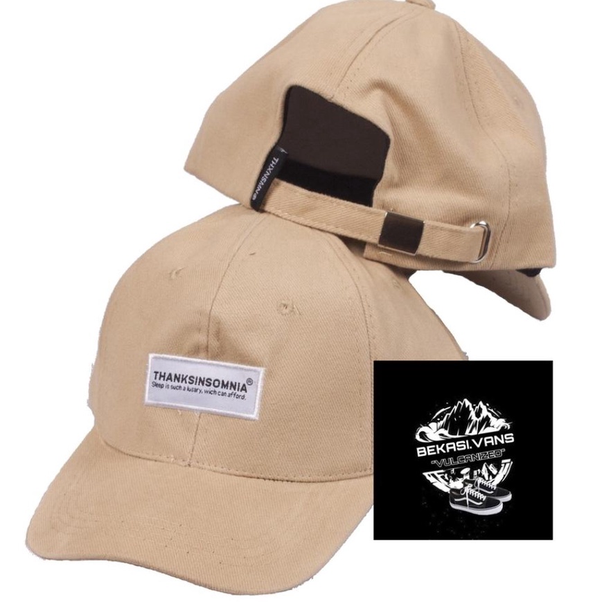Garansi Toko  topi distro terbaru thanksinsomnia pria rappel premium