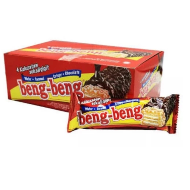 

Beng Beng Wafer Coklat 1 Box isi 17 Bungkus Original (25 gram) - Wnn Shop Murah Lebay