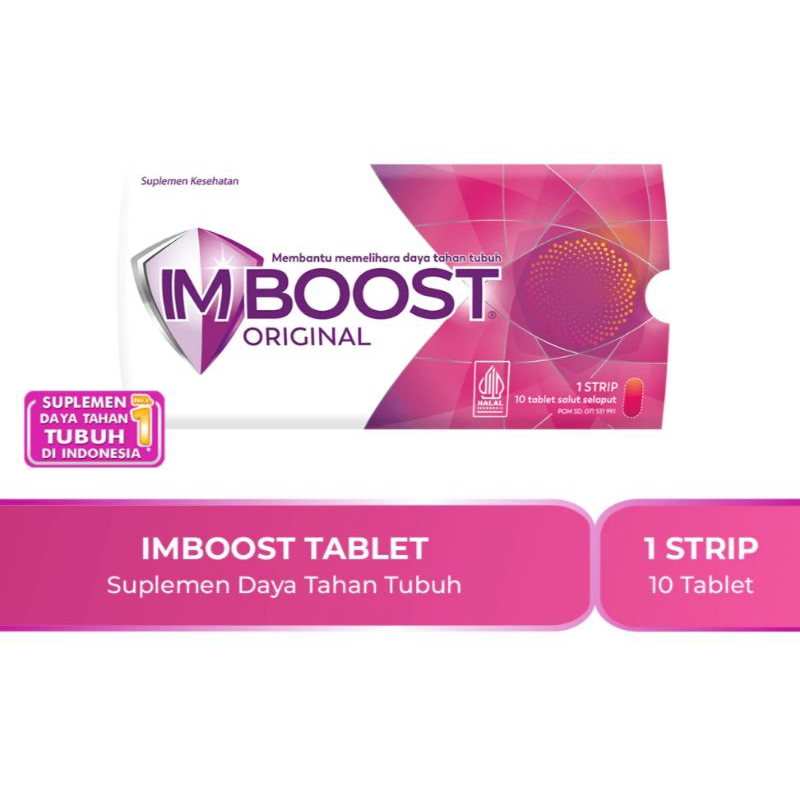 Imboost Tablet Suplemen Daya Tahan Tubuh