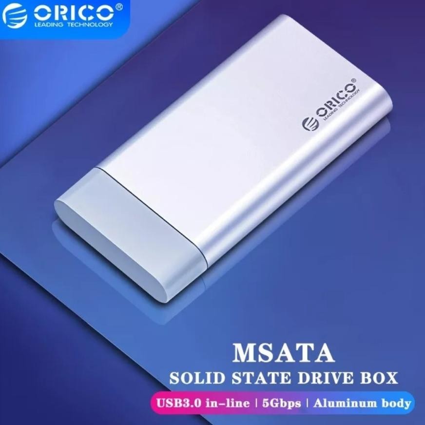 ORICO Aluminum mSATA to USB 3.0 SSD Enclosure Adapter Case MSG-U3