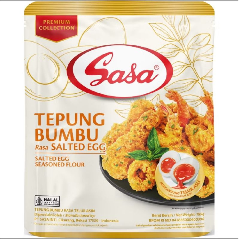 Sasa Tepung Bumbu Salted Egg Premium Collection