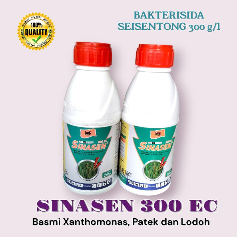 SINASEN 300 EC Seisentong 250 ml - Atasi Xanthomonas, Lodoh, dan Busuk Batang dan Daun tanaman - Bua