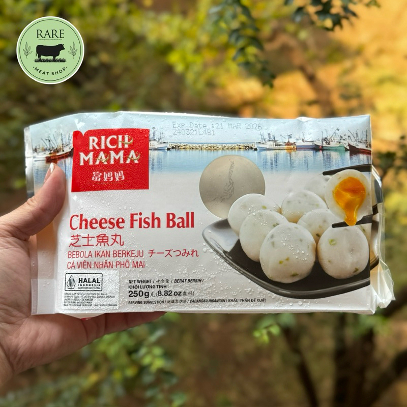 

RICH MAMA cheese fish ball baso ikan isi keju 250 gr