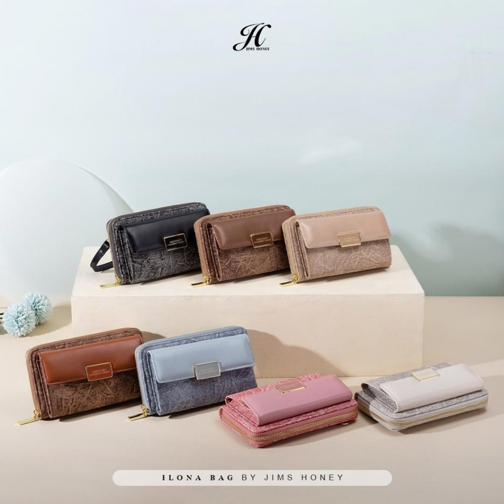 JIMS HONEY ILONA MINI BAG Tas Selempang Wanita Slingbag Cewek Jimshoney Trendy Elegan