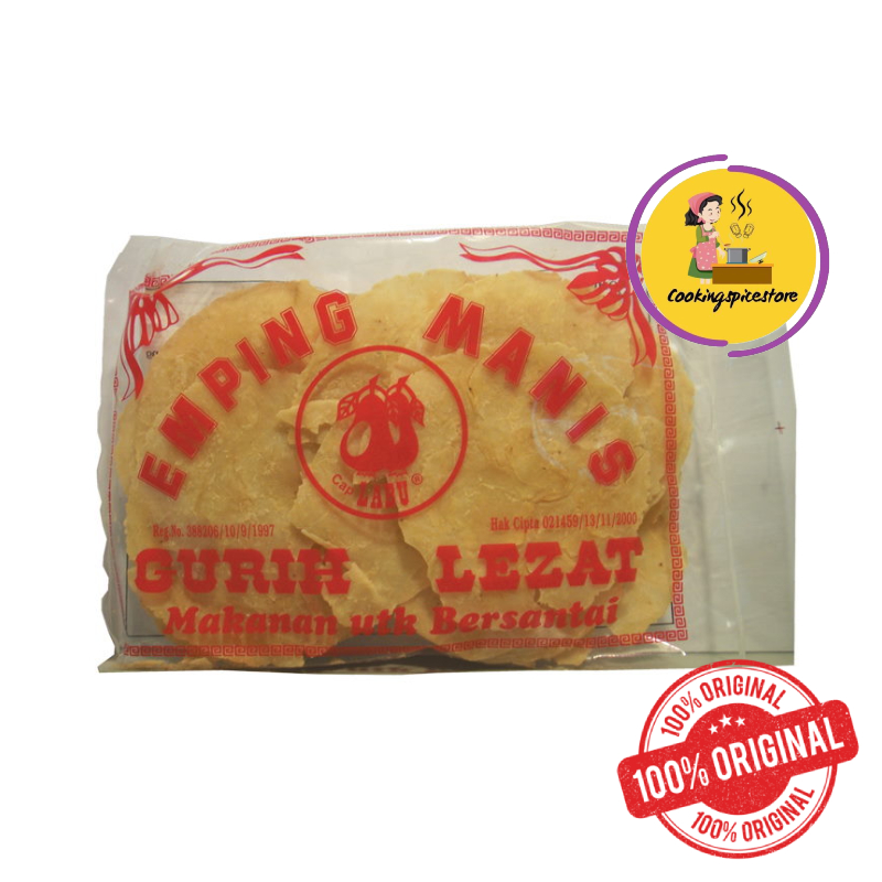 

PROMO Emping manis cap labu 250 gram - belinjo cracker