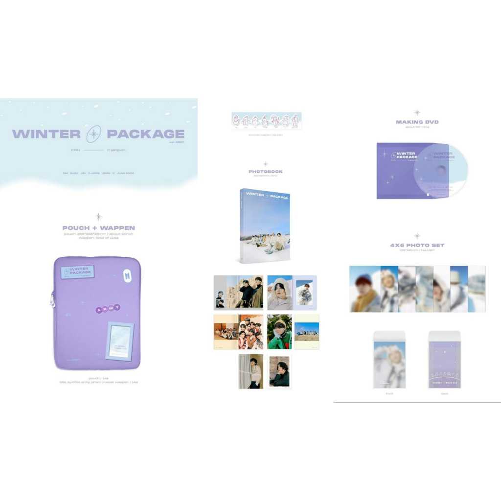(SHARING) BTS WINTER PACKAGE 2021
