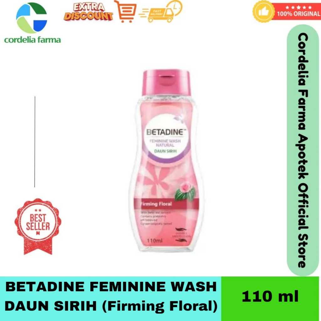 Betadine Feminine Wash Firming Floral 110 ml