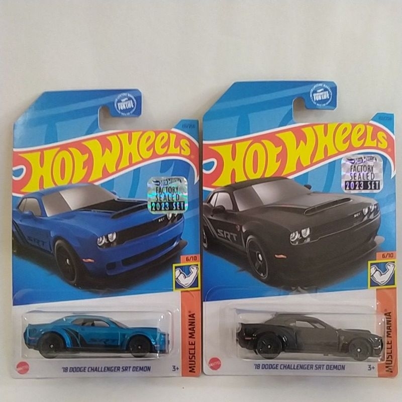 Hot Wheels 18 Dodge Challenger SRT Demon